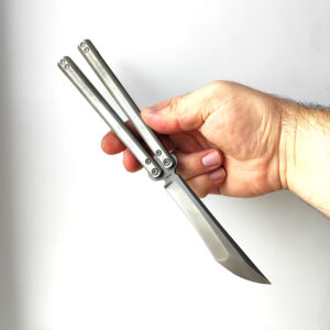 Балисонг Atroposknife "Balrog" 2, дюраль. Нож бабочка